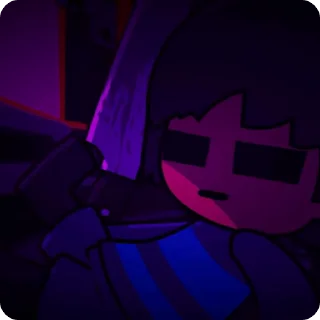 🌟 emoji Frisk [Indie Cross] @SubSticks @fStikBot Telegram sticker 19 of 66