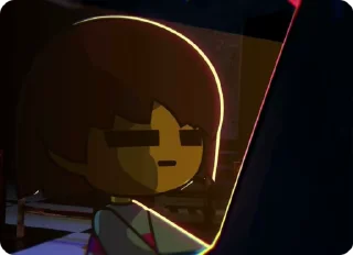 🌟 emoji Frisk [Indie Cross] @SubSticks @fStikBot Telegram sticker 15 of 66
