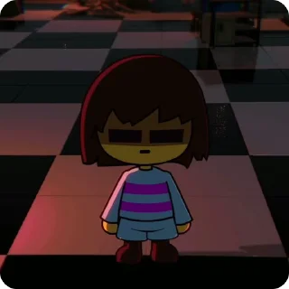 🌟 emoji Frisk [Indie Cross] @SubSticks @fStikBot Telegram sticker 13 of 66