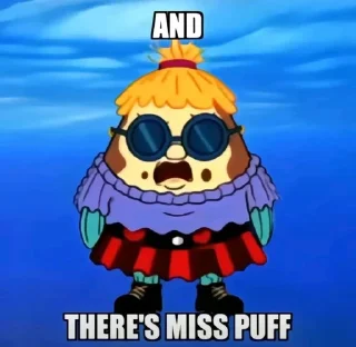 Sticker from Nirvana spongebob