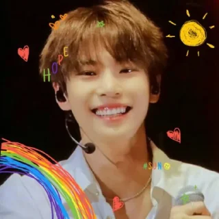 ☀️ emoji kim doyoung Telegram sticker 24 of 119