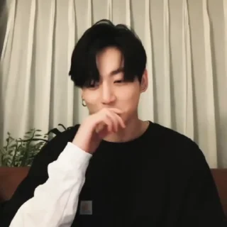 🤔 emoji JK by vkookmoments Telegram sticker 14 of 17