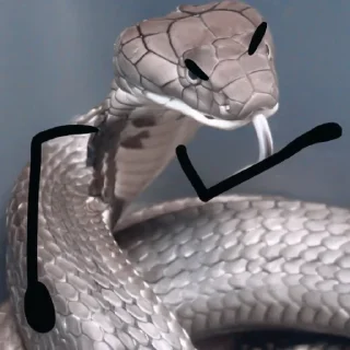 🐍 emoji 𝐀𝐒𝐏𓆗𝐃 ↹ @aspidrp Telegram sticker 2 of 48