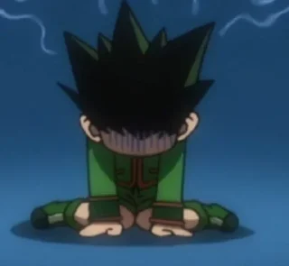 😣 emoji Hxh Telegram sticker 10 of 120