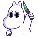 😠 emoji Boo — @stckrRobot Telegram sticker 15 of 25