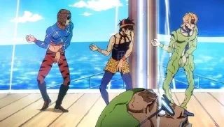 Sticker from JJBA Pack