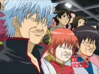 🙂 emoji @P_H_X_1 Gintoki. Telegram sticker 21 of 48