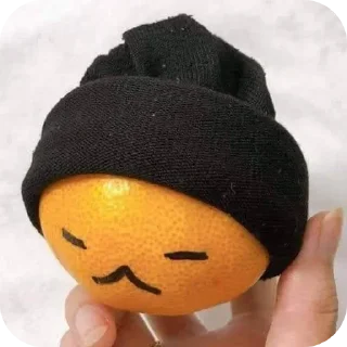 😌 emoji 🍊 @shchobshokuvaty Telegram sticker 17 of 30