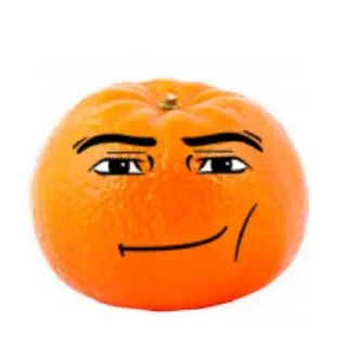 🍊 emoji 🍊 @shchobshokuvaty Telegram sticker 2 of 30
