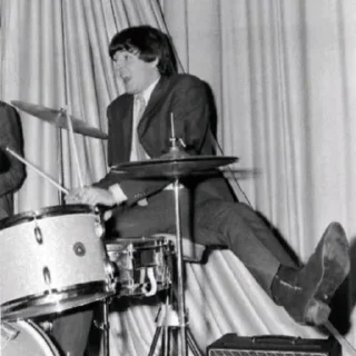 Sticker from The Beatles