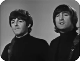 Sticker from The Beatles