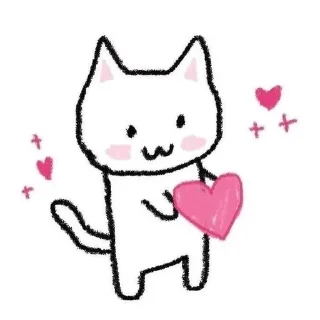 🐱 emoji ✨♡котики♡✨ @Fluffycat13 Telegram sticker 15 of 70