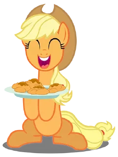 🍪 emoji @mlpstickers Applejack pack Telegram sticker 10 of 40