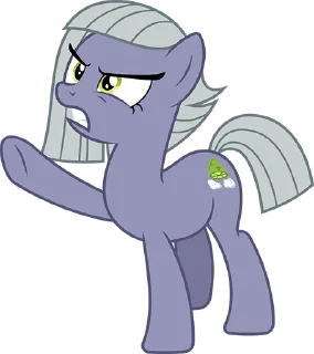 👹 emoji @mlpstickers Limestone Pie pack Telegram sticker 22 of 25
