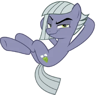 😼 emoji @mlpstickers Limestone Pie pack Telegram sticker 11 of 25