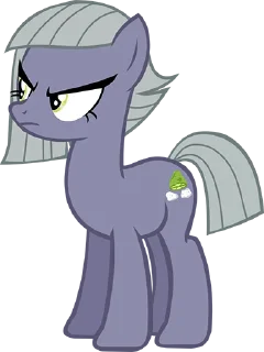😒 emoji @mlpstickers Limestone Pie pack Telegram sticker 8 of 25