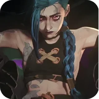 😐 emoji Jinx🌠 Telegram sticker 1 of 42