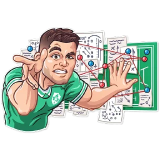 💁‍♂️ emoji Rugby World Cup 2023 Telegram sticker 6 of 40