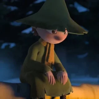 🌟 emoji snufkin @hu2kun Telegram sticker 13 of 33