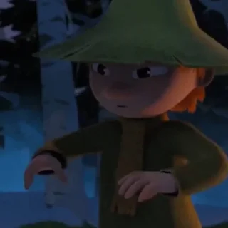 🌟 emoji snufkin @hu2kun Telegram sticker 19 of 33