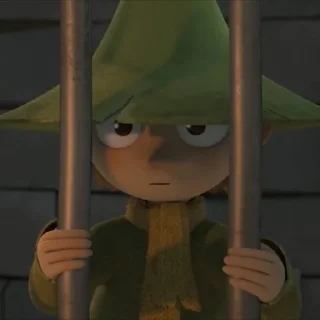 🌟 emoji snufkin @hu2kun Telegram sticker 16 of 33
