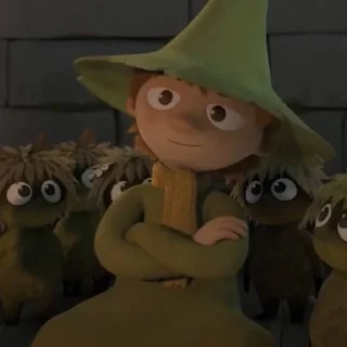🌟 emoji snufkin @hu2kun Telegram sticker 15 of 33