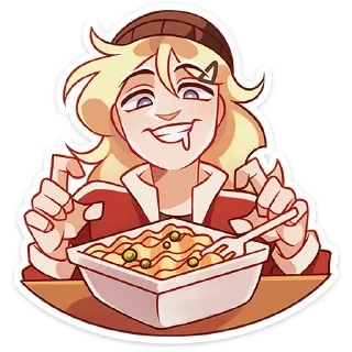 🍝 emoji Женя • @TgSticker Telegram sticker 14 of 49