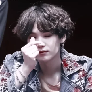 🍥 emoji yoongi:: 🍥 Telegram sticker 3 of 20