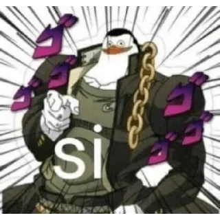 🥴 emoji Jojo Telegram sticker 12 of 32