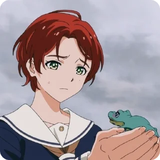 🧐 emoji Ⲙⲟⲙⲟⲉ Ⲋⲁⲱⲁⲕⲓ Telegram sticker 19 of 33