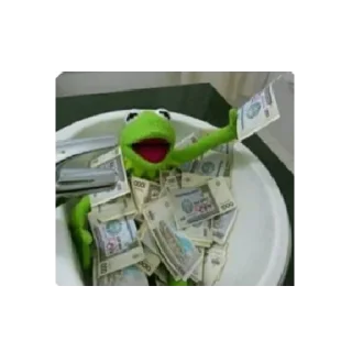🐸 emoji Kermit Telegram sticker 16 of 17