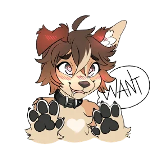 😍 emoji Bonnie Puff Telegram sticker 8 of 16
