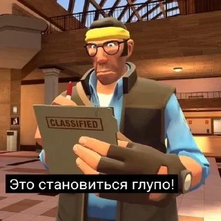 Sticker from TF2