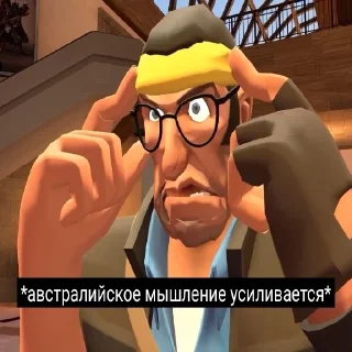 🤔 emoji TF2 Telegram sticker 5 of 119