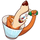 🤒 emoji Good Boy Telegram sticker 10 of 31