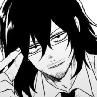 😎 emoji aizawa. Telegram sticker 23 of 48