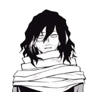 😦 emoji aizawa. Telegram sticker 22 of 48