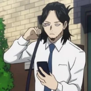 💤 emoji Shota Aizawa Telegram sticker 5 of 52