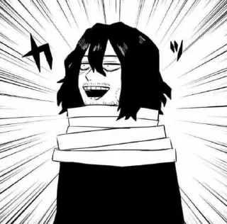 💤 emoji Shota Aizawa Telegram sticker 7 of 52
