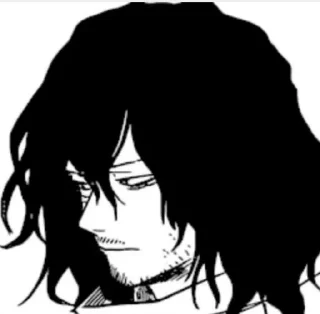 💤 emoji Shota Aizawa Telegram sticker 15 of 52