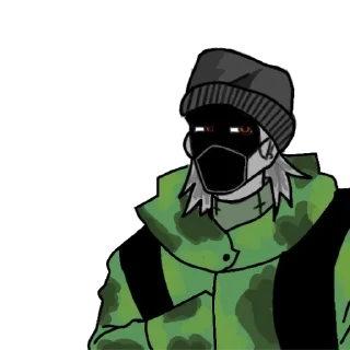 🫢 emoji 9:11 Telegram sticker 7 of 7