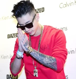 🙏 emoji @jonafzan Jay Park Telegram sticker 18 of 66