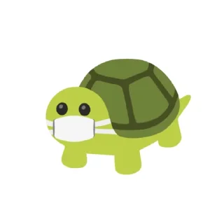 🐢 emoji Черепашки Telegram sticker 19 of 58