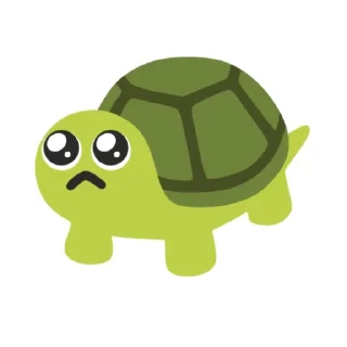 🐢 emoji Черепашки Telegram sticker 9 of 58
