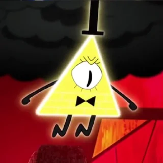 😡 emoji bill cipher by @mystery_shack_ua Telegram sticker 23 of 71