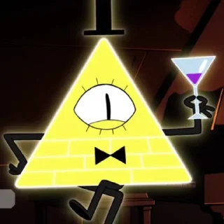 🍷 emoji bill cipher by @mystery_shack_ua Telegram sticker 17 of 71