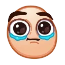 😭 emoji Meme Emoji | @Premium_Stikers Telegram sticker 15 of 114