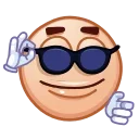😎 emoji Meme Emoji | @Premium_Stikers Telegram sticker 10 of 114