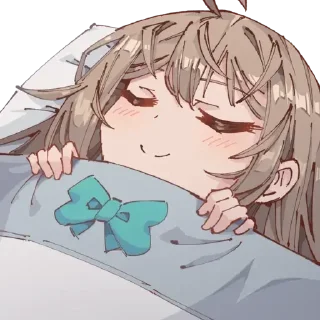 😴 emoji Neuro-sama Supremacy (Art by Rune) Telegram sticker 1 of 29