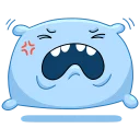 😡 emoji Подушка Telegram sticker 20 of 32